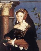 Portrait of Lady Mary Guildford sf HOLBEIN, Hans the Younger